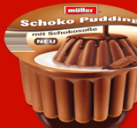 Penny  M&Uuml;LLER Pudding mit So&szlig;e
