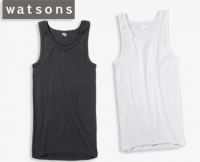 Aldi S&uuml;d  WATSONS&reg;Herren-Unterhemd, Feinripp