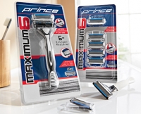 Aldi S&uuml;d  PRINCE6-Klingen-Rasierer oder 5&nbsp;Ersatzklingen