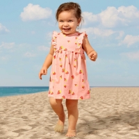 NKD  Baby-M&auml;dchen-Kleid mit R&uuml;schen