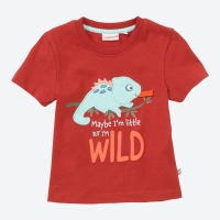 NKD  Baby-Jungen-T-Shirt mit Cham&auml;leon-Frontaufdruck