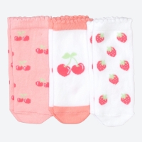 NKD  Baby-M&auml;dchen-Socken mit M&auml;usez&auml;hnchen, 3er-Pack