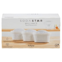 Aldi S&uuml;d  SODASTAR Wasserfilterkartusche Brilliance, 3er-Packung