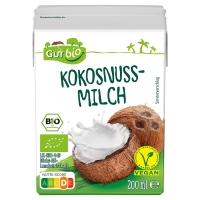 Aldi S&uuml;d  GUT BIO Bio-Kokosnussmilch 0,2 l