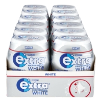 Netto  Wrigleys Extra Professional White zuckerfrei Dose 50 St&uuml;ck, 12er Pack