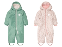 Lidl Lupilu&reg; lupilu&reg; Baby Kleinkinder Schneeoverall, gef&uuml;ttert
