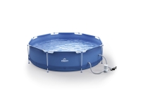 Lidl Crivit CRIVIT Metal-Frame-Pool, &Oslash; 300 x H 76 cm, inkl. Fliterpumpe