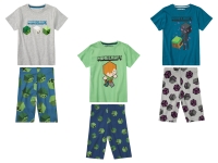Lidl Minecraft Minecraft Kinder Pyjama, Single-Jersey-Qualit&auml;t