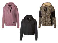 Lidl Crivit CRIVIT Damen Sweatjacke, mit Kapuze