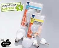 Aldi S&uuml;d  M&Uuml;LLER-LICHT&reg;LED-Leuchtmittel, dimmbar