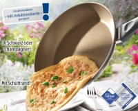 Aldi S&uuml;d  Sch&uuml;ttrandpfanne, &Oslash; ca. 28 cm innen