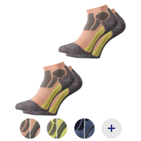 Aldi S&uuml;d  CRANE Damen und Herren Sport-/Laufsocken, 2 Paar