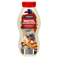 Aldi S&uuml;d  AMERICAN Waffelbackmischung 222 g