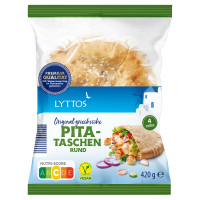Aldi S&uuml;d  LYTTOS, Pitabrot Spezialit&auml;ten, Pita Tasche