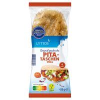 Aldi S&uuml;d  LYTTOS, Pitabrot Spezialit&auml;ten, Pitatasche oval