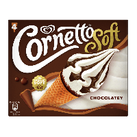 Aldi Nord Langnese LANGNESE Cornetto Soft Chocolate