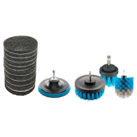 Aldi S&uuml;d  FERREX B&uuml;rsten und Schleifpads 14-tlg.