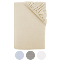 Aldi S&uuml;d  NOVITESSE Boxspringbett-Spannbetttuch-Supersoft Doppelbettgr&ouml;&szlig;e