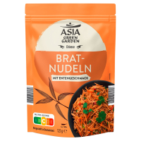 Aldi S&uuml;d  ASIA GREEN GARDEN Bratnudeln, Ente