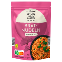 Aldi S&uuml;d  ASIA GREEN GARDEN Bratnudeln, Asiatische Art