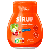 Aldi S&uuml;d  RIO D&acute;ORO Zero Sirup 66 ml, Multivitamin