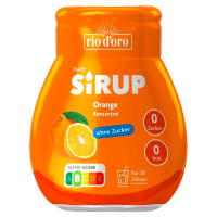 Aldi S&uuml;d  RIO D&acute;ORO Zero Sirup 66 ml, Orange