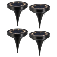 Aldi S&uuml;d  CASALUX Solar Bodenleuchten 4er-Pack