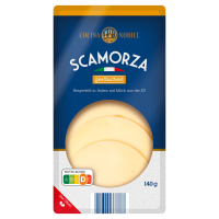 Aldi S&uuml;d  CUCINA NOBILE italienische K&auml;sescheiben 140 g, Scamorza