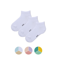 Aldi S&uuml;d  LILY & DAN Kinder-Sneakersocken, 3er-Pack
