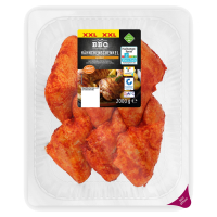 Aldi S&uuml;d  BBQ H&auml;hnchen Schenkel gew&uuml;rzt XXL, 2 kg