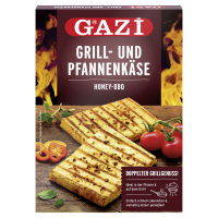 Aldi S&uuml;d  GAZI Grill- & Pfannenk&auml;se 200 g, BBQ