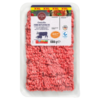 Aldi S&uuml;d  MEINE METZGEREI Gemischtes Hackfleisch XXL 1 kg