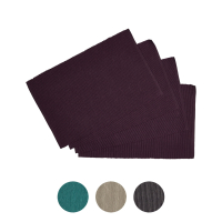 Aldi S&uuml;d  HOME CREATION Gerippter Tischl&auml;ufer / Platzset, 4 St&uuml;ck