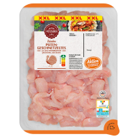 Aldi S&uuml;d  MEINE METZGEREI Puten-Geschnetzeltes 800 g