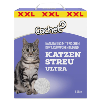 Aldi S&uuml;d  CACHET Katzenstreu 8 l XXL