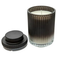 Aldi S&uuml;d  HOME CREATION Kerze in geriffeltem Glas