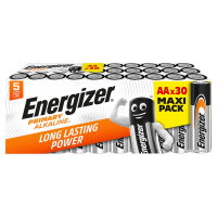 Aldi S&uuml;d  ENERGIZER Primary-Alkaline-Batterien 30 St&uuml;ck