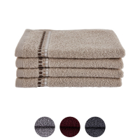 Aldi S&uuml;d  NOVITESSE Chenille G&auml;stetuch und Waschhandschuh