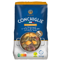 Aldi S&uuml;d  CUCINA Italienische Pastaspezialit&auml;ten 500 g, Conchiglie 5-colori
