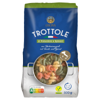 Aldi S&uuml;d  CUCINA Italienische Pastaspezialit&auml;ten 500 g, Trottole 3-colori