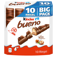 Aldi S&uuml;d  FERRERO Kinder Bueno 215 g, 10er-Pack