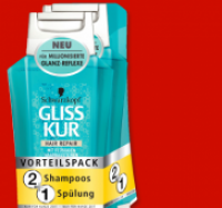 Penny  GLISS KUR Shampoo + Sp&uuml;lung