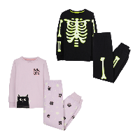 Aldi Nord L L&D Schlafanzug, Glow-in-the-dark