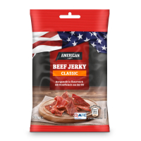 Aldi S&uuml;d  AMERICAN American Beef & Pork Jerky 70 g, Klassik