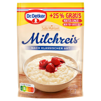 Aldi S&uuml;d  DR. OETKER S&uuml;&szlig;e Mahlzeit, Milchreis