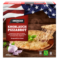 Aldi S&uuml;d  AMERICAN Knoblauch Pizzabrot 223 g
