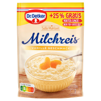 Aldi S&uuml;d  DR. OETKER S&uuml;&szlig;e Mahlzeit, Milchreis, Vanille