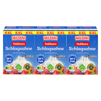 Aldi S&uuml;d  MILSANI H-Sahne 3 x 200 g, 30 %