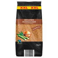 Aldi S&uuml;d  FAIR Brauner Rohrzucker XXL 1 kg