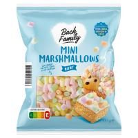 Aldi S&uuml;d  BACK FAMILY Mini Marshmallows 100 g, bunt